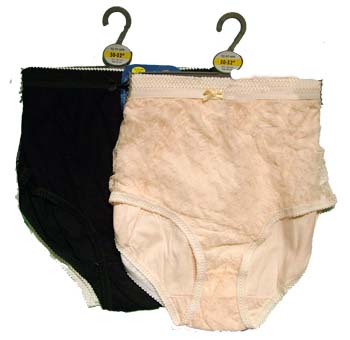 Ladies Lace Mama Briefs