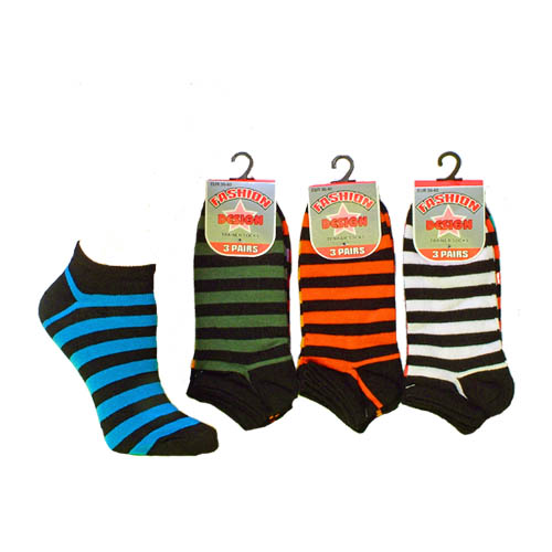 Stripe 4-6 Trainer Socks