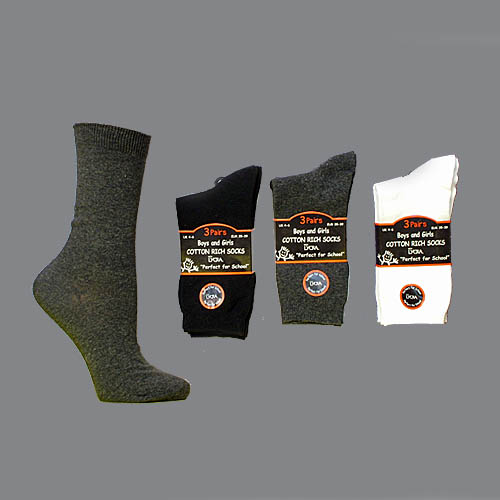 Childrens School Lycra Ankle Socks