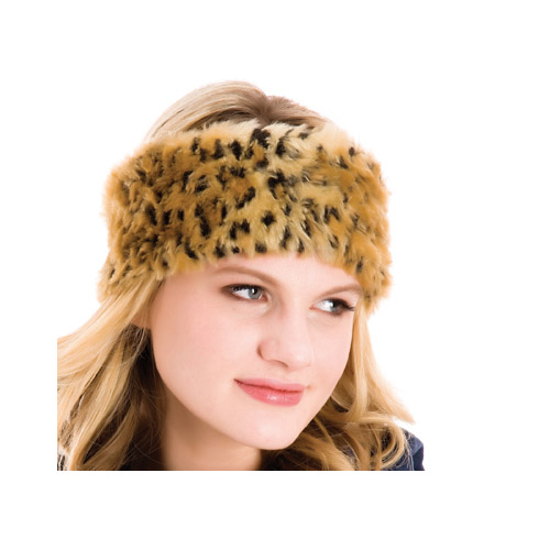 Ladies Leopard Print Headband