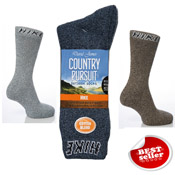Mens Hike Socks Country Pursuit