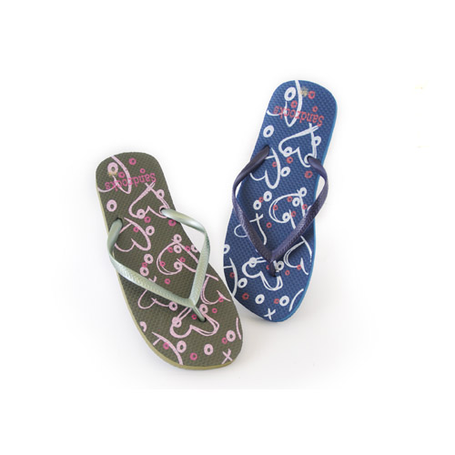 Flip Flops with Hearts
