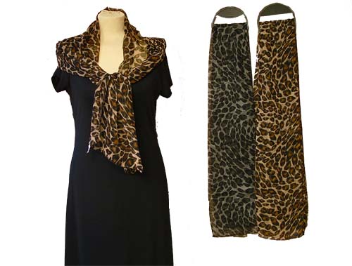 Leopard Print Scarves