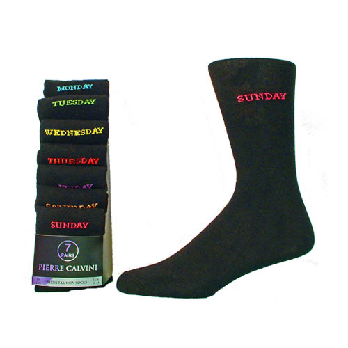 7 Day Week Mens Socks
