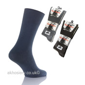 Mens Lycra Non Elastic Socks with Hand Linked Toe
