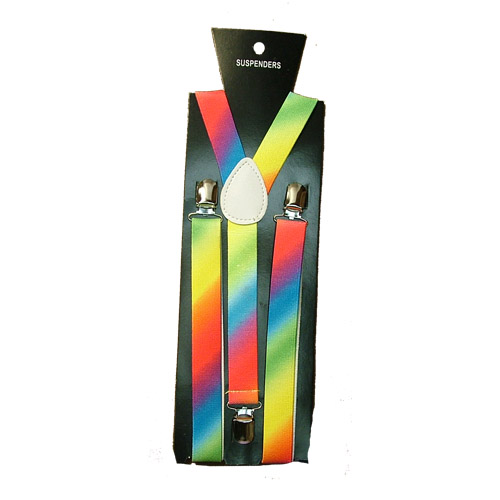 Plain Rainbow Colour Braces