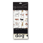 Dog Print Tea Towels