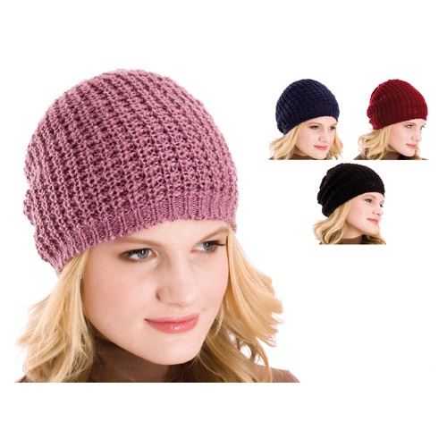 Knitted Slouch Hat