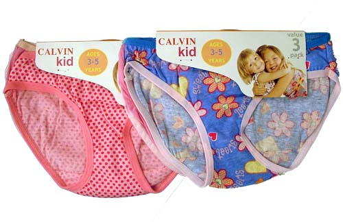 Girls Briefs with Patterns