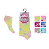 Trainer Socks Spotty Print