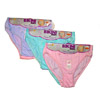 Wild Orchid Bikini Briefs with Embroidery