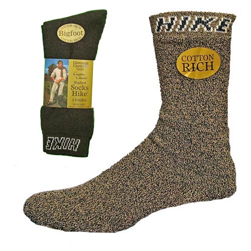 Mens Big Foot Hike Socks