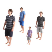 Mens Short Pyjama Set