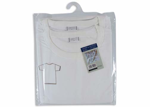 Mens 2 Pack 100% Cotton T-Shirt