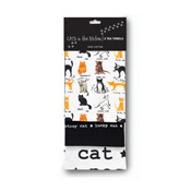 Cat Print Tea Towels