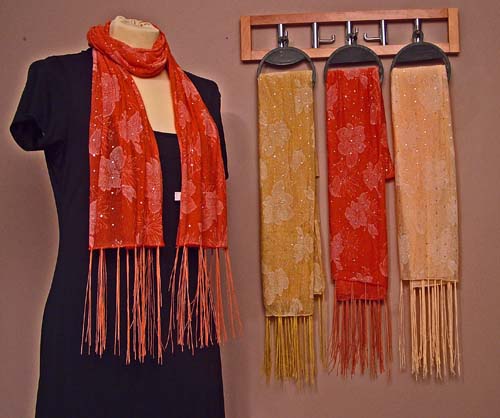 Ladies Diamante Scarf