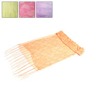 Diamante Scarf Floral Rose