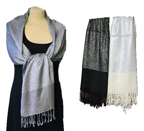 Ladies Sparkly Pashmina