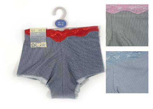 Lace Trim Boxer Shorts
