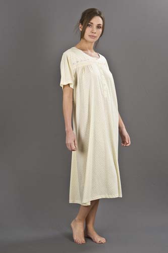 Short Sleeve Jersey Nightdress
