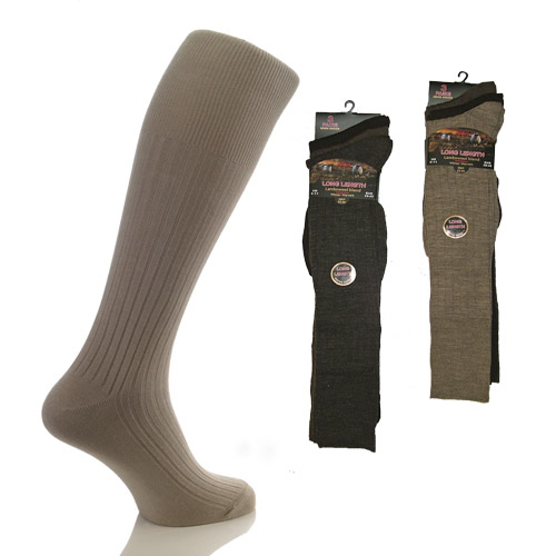 Aler Mens Long Wool Cascade Socks