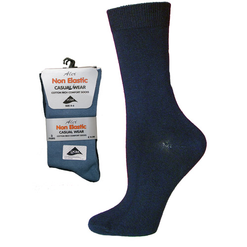 4-6 Non Elastic Lycra Sock