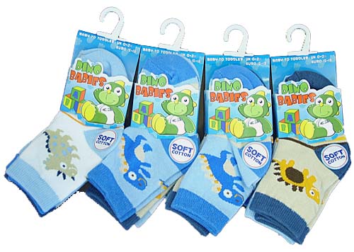 Boys Baby Computer Socks little monsters