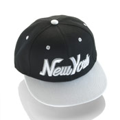 New York Snapback Baseball Caps White Peak