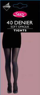 Ladies Soft Opaque Tights 40 Denier
