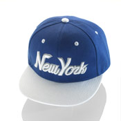 New York Snapback Baseball Caps Blue/White