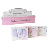 Ladies Boxed Handkerchiefs Anucci