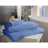 Combed Cotton Bath Towel Blue