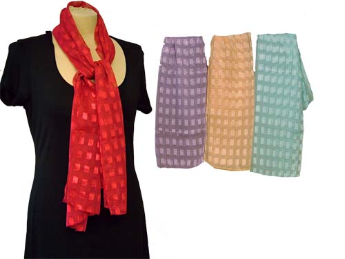 Square Pattern Scarves
