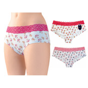 Ladies Printed Boxer Shorts