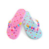Kids Heart Print Flip Flops