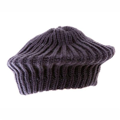 Ladies Chunky Knit Beret