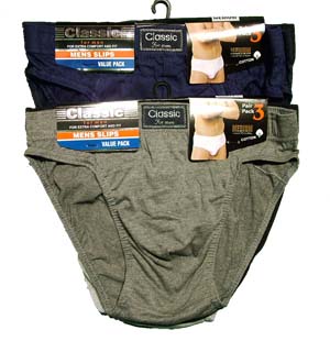 Mens Plain Classic Briefs