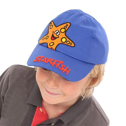 Childrens Baseball Hat Octopus & Starfish