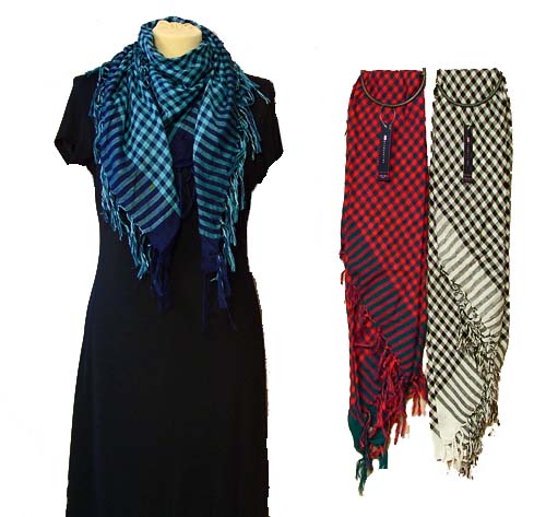 Ladies Check Scarves