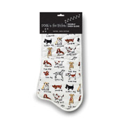 Dog Print Double Oven Glove