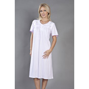Candy Stripe Short Sleeve Nightie