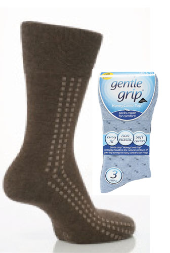Gentle Grip Socks Mens
