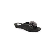 Black Mule Sandals