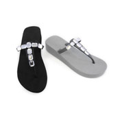 Ladies Flip Flops with Jewels