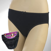 Ladies Bikini Briefs Black