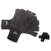 RJM Adult Fingerless Thinsulate Gloves