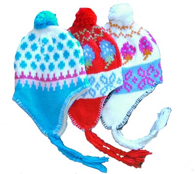 Bright Colour Peru Hats