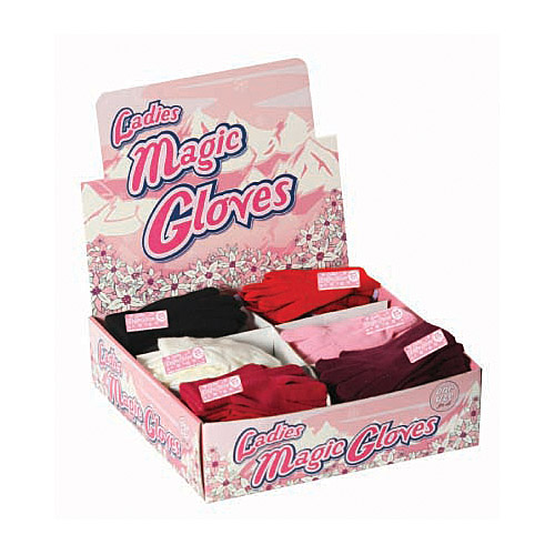 Ladies Boxed Magic Gloves