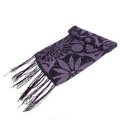Fashion Scarf Diamante with Flower Prints