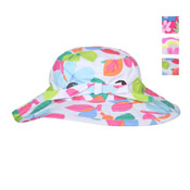Girls Summer Hats Flower Print
